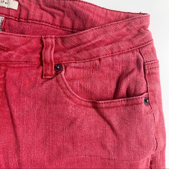 Urban Life classic red jean shorts - Picture 9 of 13